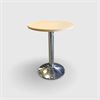 Bord Ø 60 cm ljus björklaminat