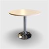 Bord Ø 80 cm ljus björklaminat
