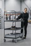 Hyllvagn med 4 plan