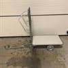 Flakvagn med sparkbräda