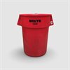 Plasttunna Rubbermaid Brute 166 liter röd 